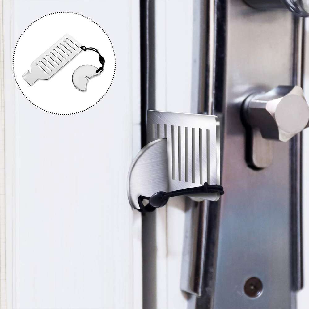 Enhance Hotel Security: Anti-Theft Door Stopper for Peace of Mind - Minihomy