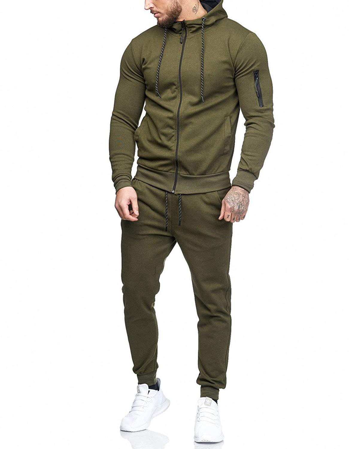 Men's sports suit fitness casual wear - Minihomy