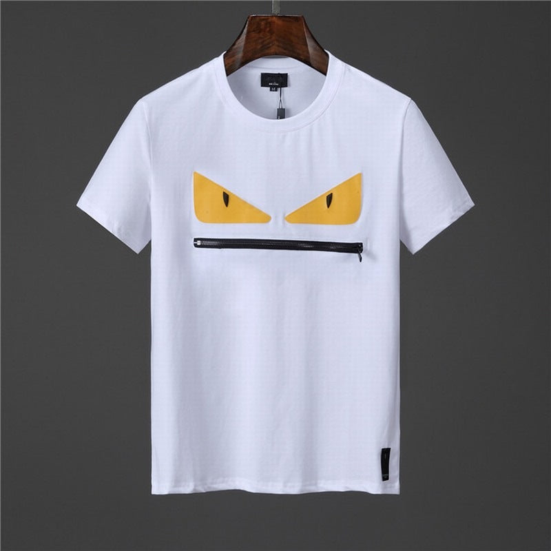 Men and women couple short-sleeved T-shirt - Minihomy