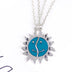 Good Friend Girlfriends Series Two-person Pendant Cute Sun Flower Necklace - Minihomy