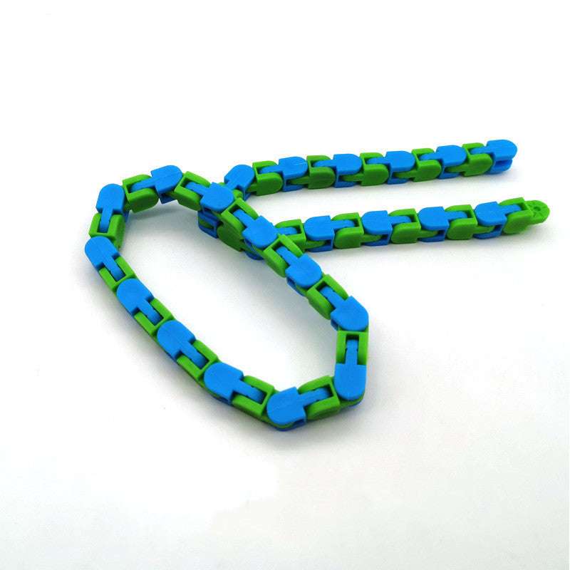 Funny Fidget Chain Anti Stress Toy for Adult Bike Chain Fidget Bracelet Puzzle Educational Toys - Minihomy