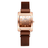 Women's Casual Quartz Watch with Magnetic Clasp