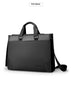 Men's Leather Briefcase for Laptop, Tablet & Notebook - Business Travel Bag - Minihomy