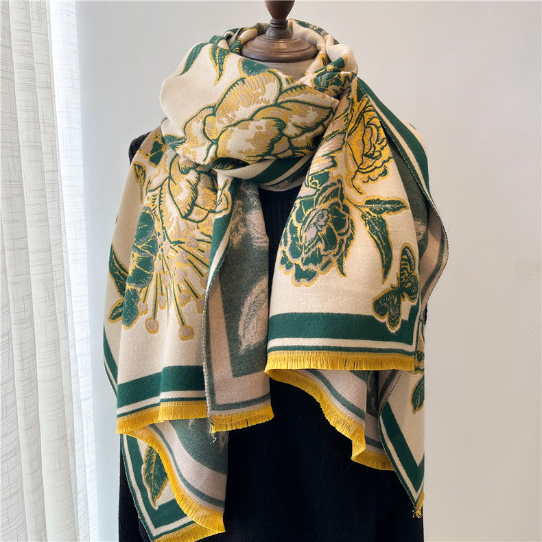 Vintage Ethnic Style Women's Artificial Cashmere Scarf