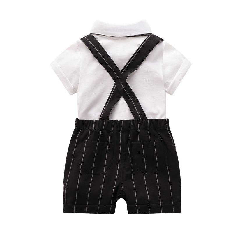 Children's clothing summer boy short-sleeved baby clothes - Minihomy