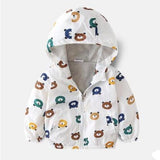 Boy jacket casual hooded jacket - Minihomy