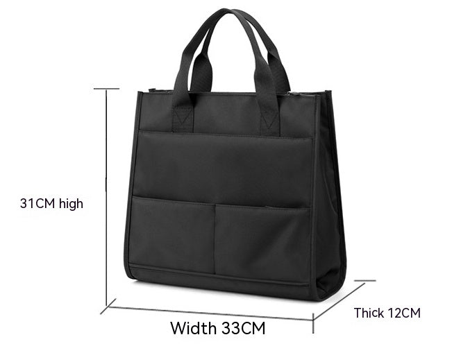 Men's Multi-purpose Office Handbag Fashion Large Capacity Laptop Bag - Minihomy