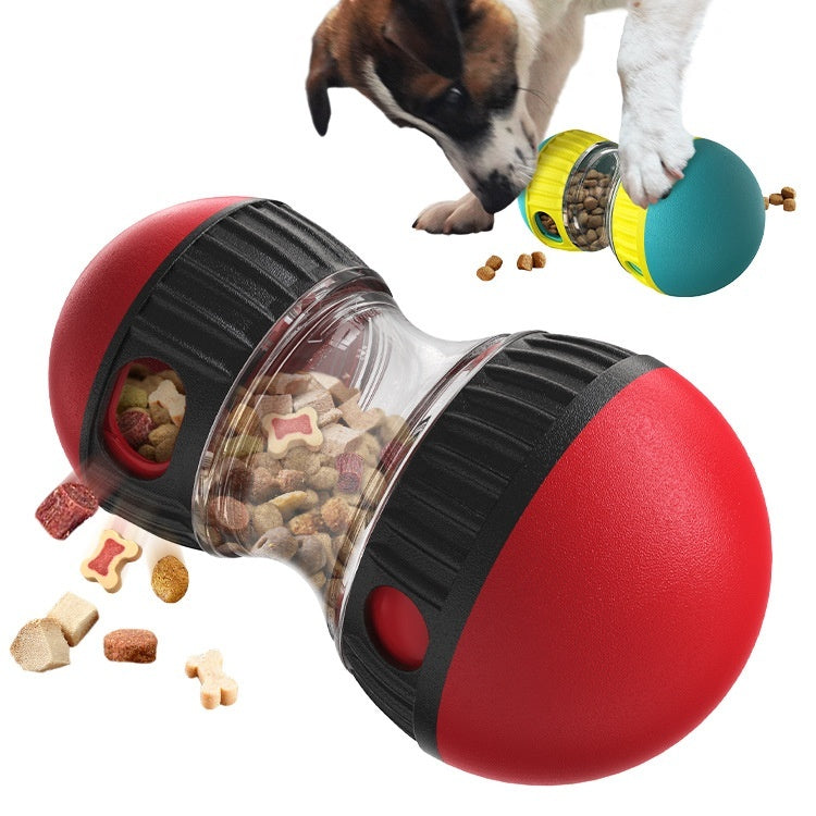 Interactive Food Dispensing Dog Toy - Slow Feeder Puzzle Ball for Stomach Health & Intelligence Boost - Minihomy