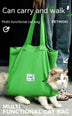 Escape-Proof Pet Carrier Bag - Breathable Canvas Dog & Cat Shoulder Bag with Large Capacity - Minihomy