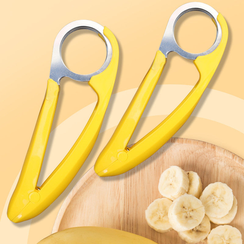 Stainless Steel Banana Slicer Kitchen Gadget