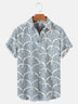 Hawaiian Shirt Men 3D Light Color Short Sleeve - Minihomy