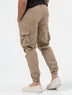 Men's Three-dimensional Bag Woven Cargo Pants Trousers - Minihomy