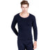 Men's plus velvet thick round neck shirt - Minihomy