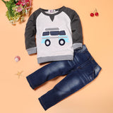 Cowboy clothes and jeans suit for children - Minihomy