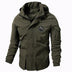 Plus Size Coat Men's Hooded Jacket Outdoor Mountaineering Leisure - Minihomy