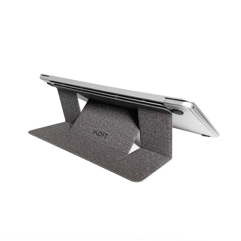 Portable Adjustable Laptop Stand Convenient Folding Laptop Pad Bracket Adhesive Function Tablet Holder - Minihomy