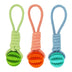 Interactive Dog Toys Set - Treat Rope Rubber Leaking Balls for Small to Medium Dogs - Minihomy