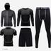 Fitness clothing suit basketball tights - Minihomy