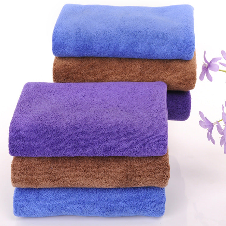 Thickened microfiber children towel