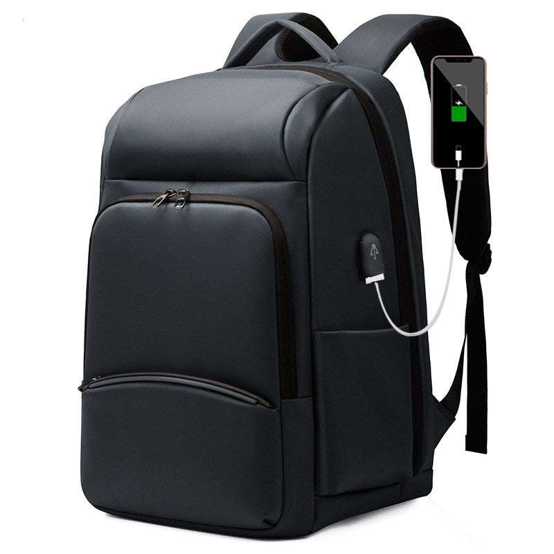 Oxford Cloth Schoolbag Anti-theft Computer Bag Backpack Men - Minihomy