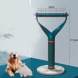 Long-haired Pet Comb Dog Hair Puppet Cat Knot Remover Floating Hair Artifact - Minihomy