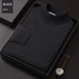 Fall Winter Men Half-Collar Wool Sweater - Minihomy