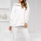 3pcs Women's Sports Suit: Hooded Sweatshirt, Vest, and Slim Trousers - Minihomy