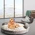 Cozy Dot Style Pet Kennel - Large Size - Minihomy