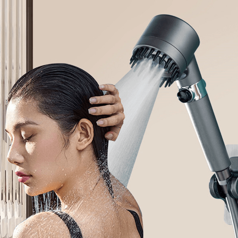 3 Modes High Pressure Shower Head with Filter - Portable Rainfall Faucet Tap for Bathroom - Minihomy