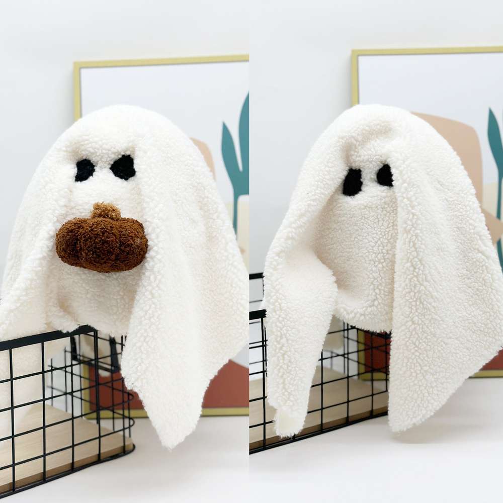 Ghost Plush Toy Doll - Halloween Decorations - Minihomy