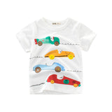 Children's cartoon car T-shirt - Minihomy