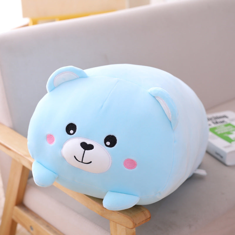 Cartoon animal bed plush pillow - Minihomy