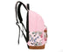 Floral Bags 3pcs Schoolbag Backpack Lunch Bag And Wallets: Your Stylish Companion for Every Adventure - Minihomy