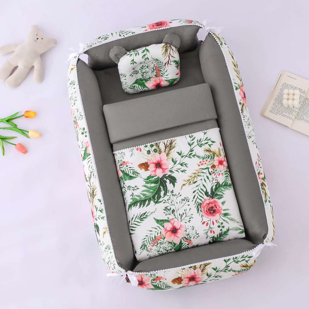 Baby Bed Bionic Nursing Bed Removable And Washable - Minihomy