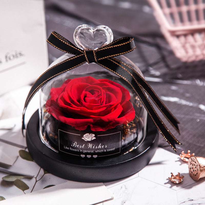 Give the Gift of Everlasting Love: Eternal Rose with LED Light - Minihomy