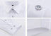 Men's Solid Color Square Collar Long-sleeved Shirt - Minihomy