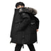 Down Jacket Long Thickened Warm Coat For Men - Minihomy