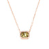 Ins Style Color Cube Sugar Zirconium Clavicle Chain: Elevate Your Style with Elegance - Minihomy