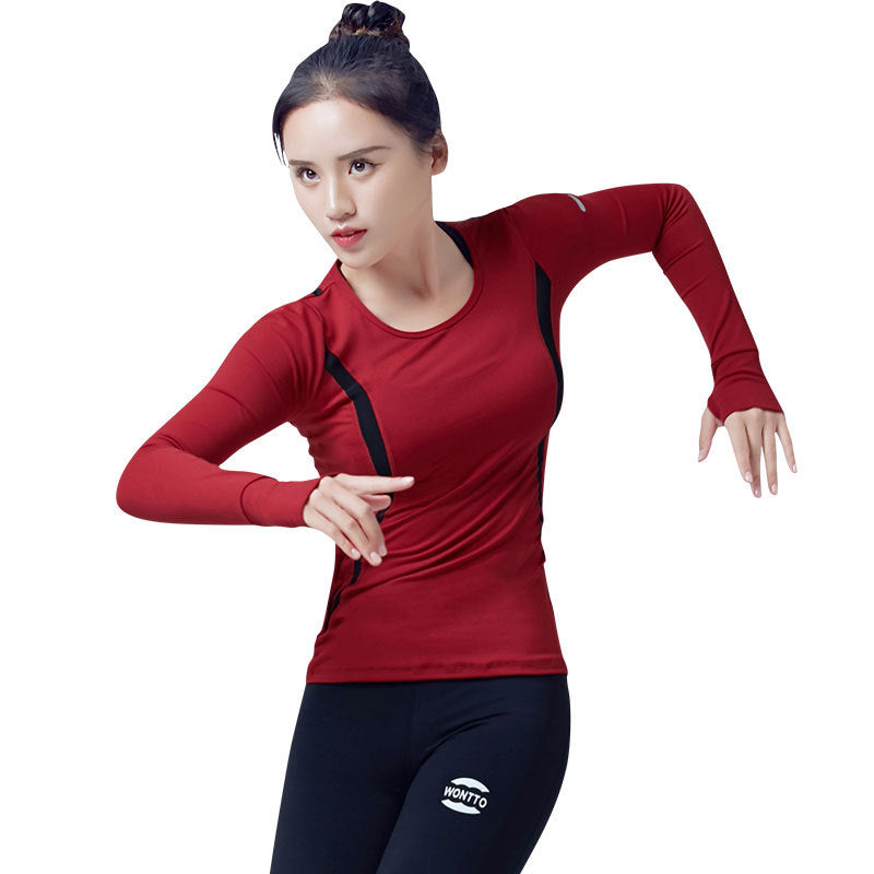 Gym Long Sleeve Gym Exercise - Minihomy