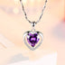 925 Heart-shaped Rhinestones Personalized Necklace For Women: A Symbol of Elegance and Romance - Minihomy