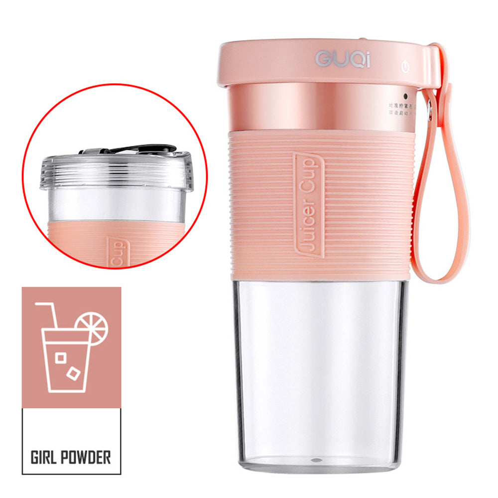 Portable Blender, USB Rechargeable Smoothie Maker, Fruit Juicer, Sports Bottle, Multifunction Blender - Minihomy