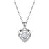 925 Heart-shaped Rhinestones Personalized Necklace For Women: A Symbol of Elegance and Romance - Minihomy