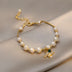 Baroque Freshwater Pearl Bee Bracelet Simple Personality - Minihomy