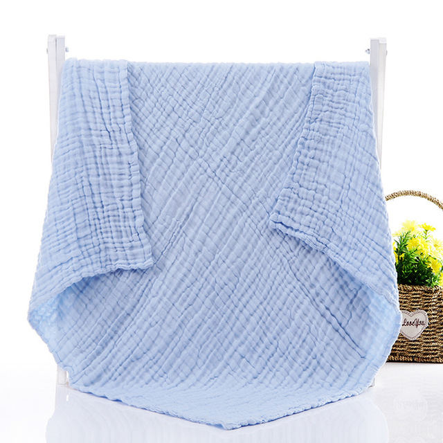 Plain Gauze Bath Towel - Minihomy