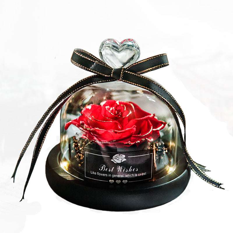 Give the Gift of Everlasting Love: Eternal Rose with LED Light - Minihomy