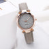 Casual Women Romantic Starry Sky Wrist Watch Leather Rhinestone Designer Ladies Clock - Minihomy