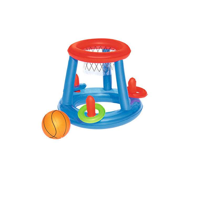 Inflatable Basketball Hoop for Kids - Water Shooting Game with PVC Frame - Minihomy