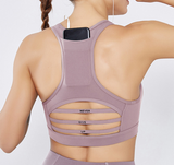 Back pocket sports bra - Minihomy