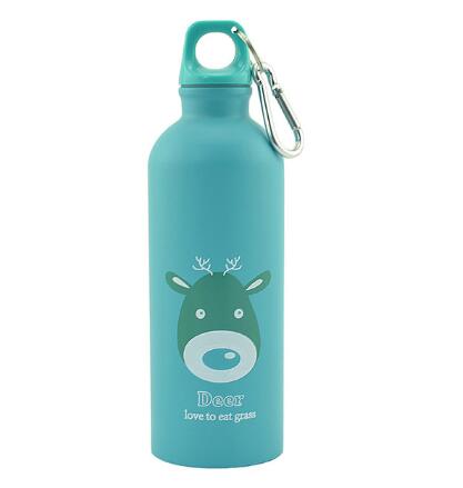 500ml Cartoon Animals Water Bottle Portable Sports Bottle - Minihomy