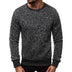 Men's Pullover - All Match Simple Long Sleeve Sweater - Minihomy